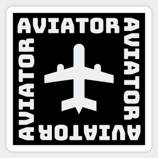 Aviator (Airplane / Aircraft) Magnet